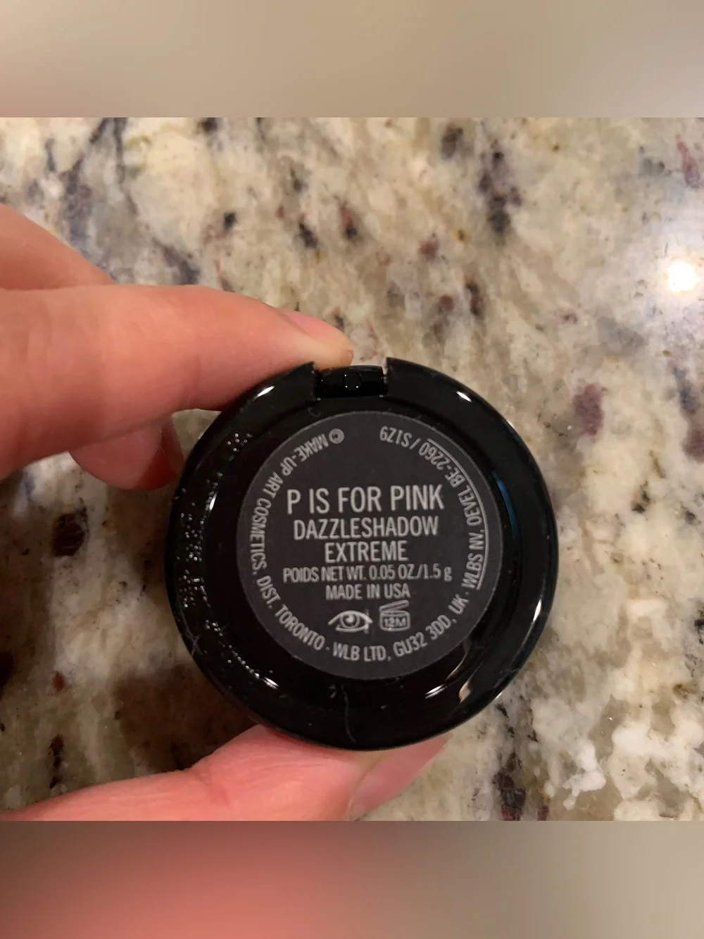 Mac P Is For Pink Dazzleshadow Extreme 0.05 Oz